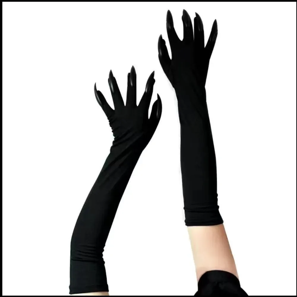 Long gloves with claws, see pictures for measurments one size fits most